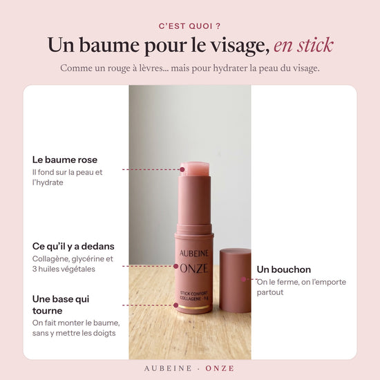 Onze – Stick confort au collagène